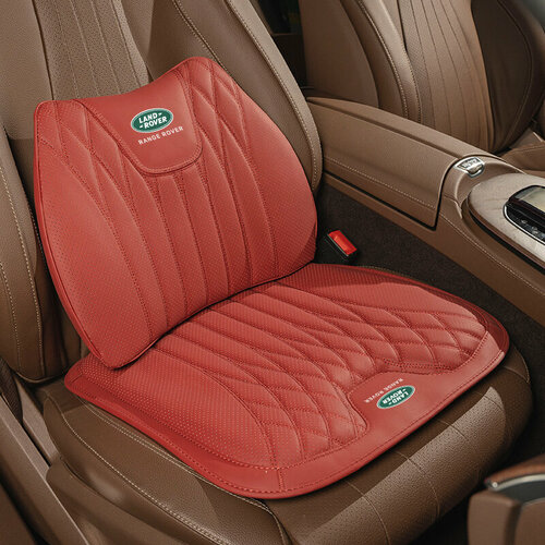 Подушка на сиденье (B) 5 точка+поясница Range Rover красный
