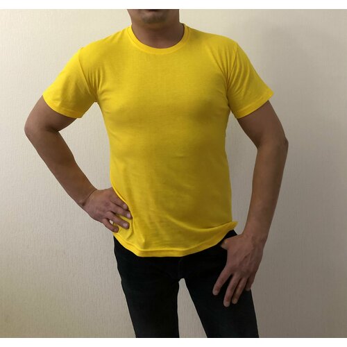 фото Футболка wellwear, размер 54, желтый