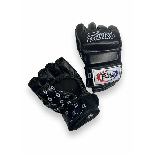 перчатки для мма смешанных единоборств l Перчатки ММА Fairtex FGV17 black L