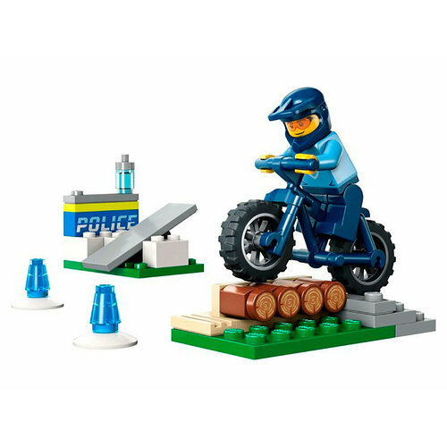 Мини-набор LEGO Уникальные наборы 30638_1 Мини-набор Полицейская тренировка на велосипеде сумки для детей lego кошелек city police cop