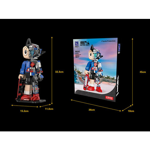 Конструктор Pantasy Astro Boy 86207 Конструктор Астробой-скейтер