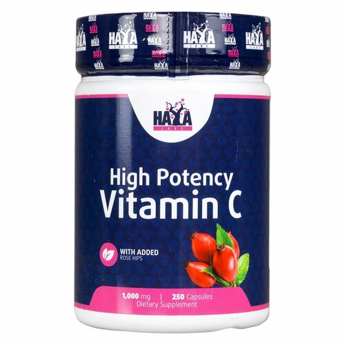 High Potency Vitamin C, 1000 мг / 250 капсул