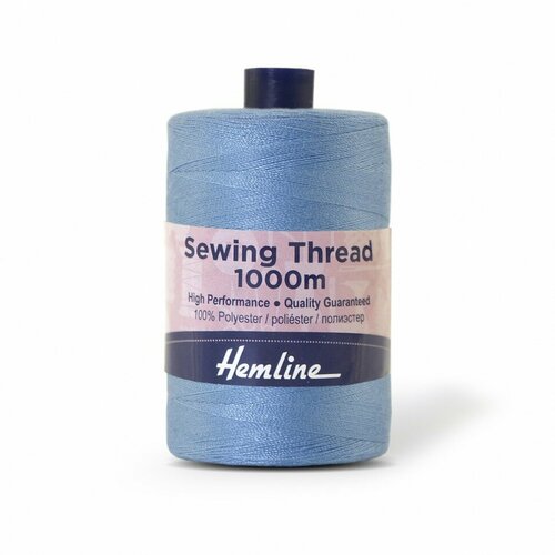 Нить универсальная для шитья, серо-голубой #N4124.260 Hemline