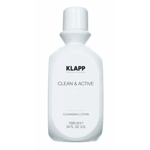 Klapp Clean&Active Cleansing Lotion - Мягкое очищающее молочко с травами, 1000 мл