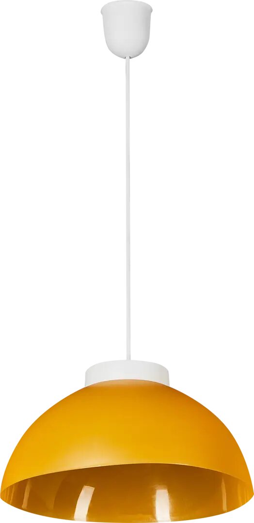 фото Подвесной светильник Rosanna 1xE27x60 Вт 28 см пластик цвет жёлтый