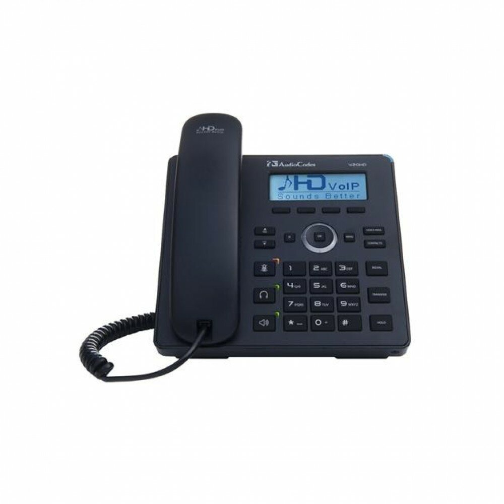 VoIP-телефон AudioCodes 405HD черный