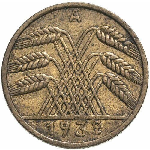 Германия 10 рейхспфеннигов (reichspfennig) 1932 A знак монетного двора A — Берлин