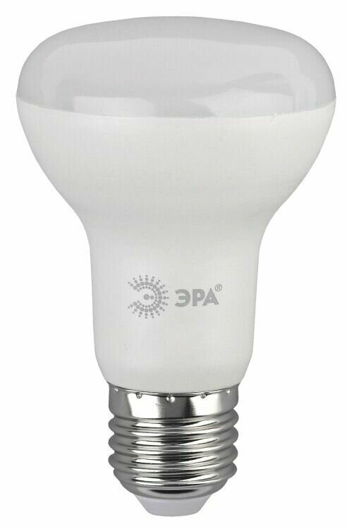Лампа светодиодная (LED) с отражателем R63 Е27 8Вт 640лм 4000К 230В матов. ЭРА