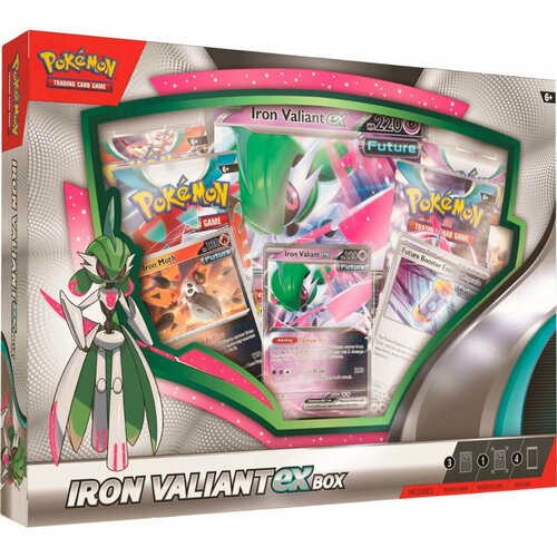 Набор карточек Pokemon Iron Valiant EX Box