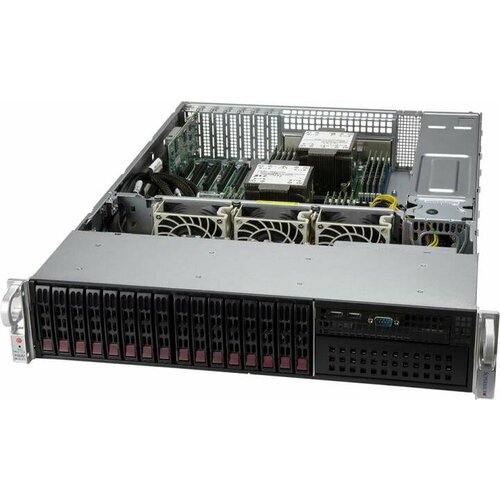 Сервер в корпусе высотой 2U Никс sS9600/pro2U S924V2Ki Xeon Silver 4314/128 ГБ/2 x 960 Гб SSD/Aspeed AST2600