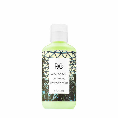 R+CO SUPER GARDEN CBD shampooдивный САД успокаивающий шампунь 177 мл