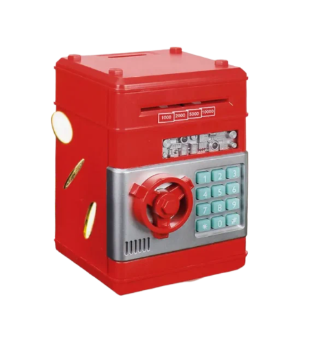 фото Копилка детская для купюр для монет электронная Сейф