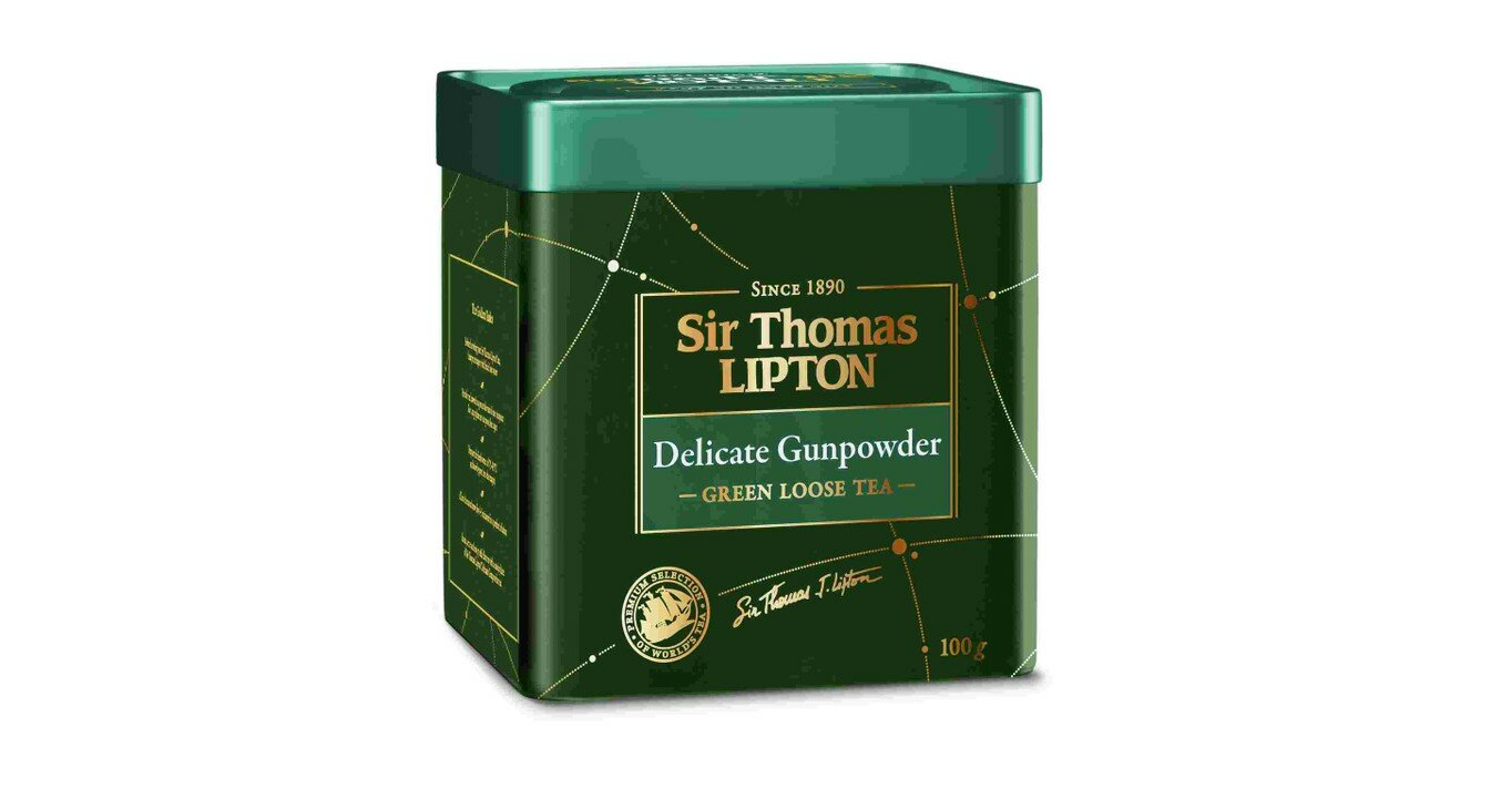 Чай зеленый листовой Sir Thomas Lipton Delicate Gunpowder, 100гр - фото №4