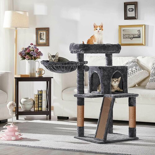 Когтеточка для кошек домик бриси Черный