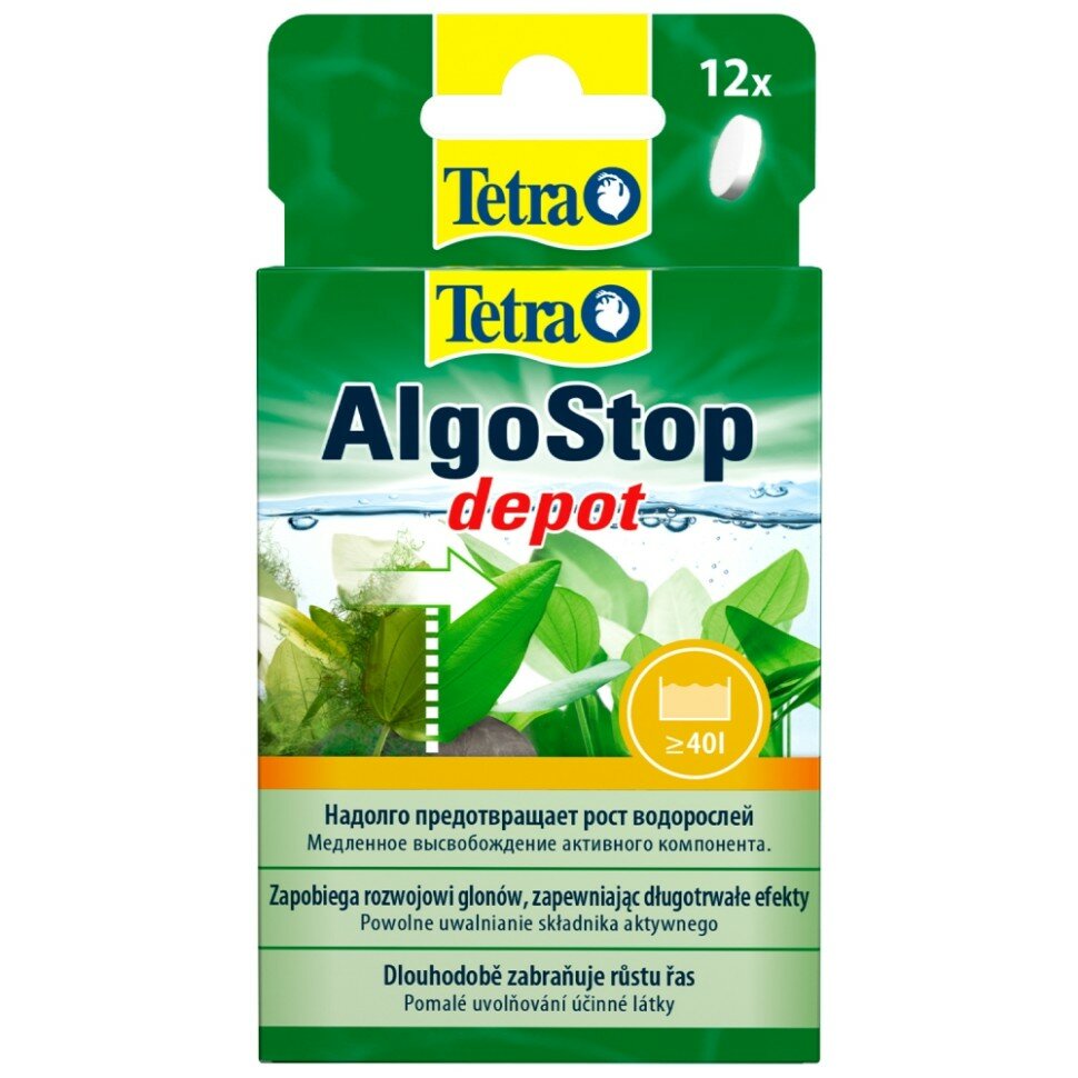 Tetra AlgoStop Depot средство против водорослей длительного действия 12 таб. - фото №4