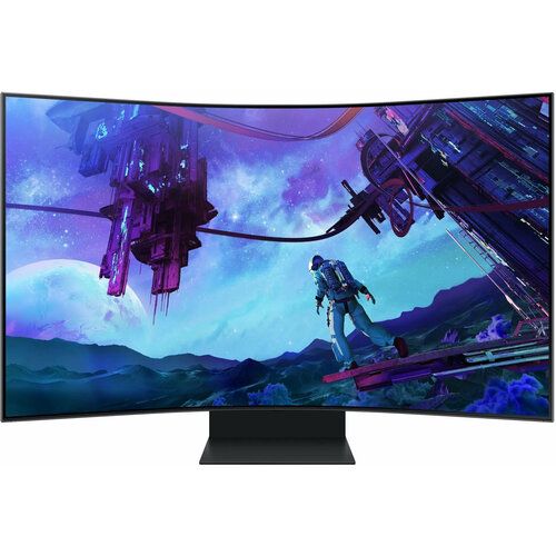 Монитор Samsung 55 Odyssey Ark S55CG97WNI черный VA LED 169 HDMI MM матовая HAS Piv 600cd 178гр178гр 3840x216 29125000₽