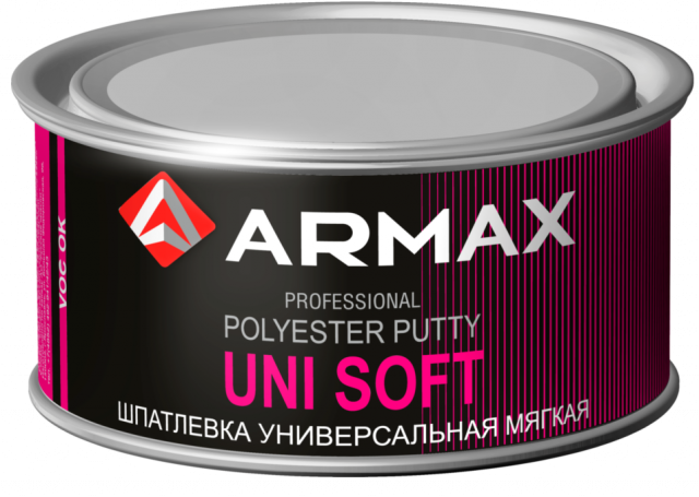 Шпатлевка 2K Soft Putty 1кг Armax