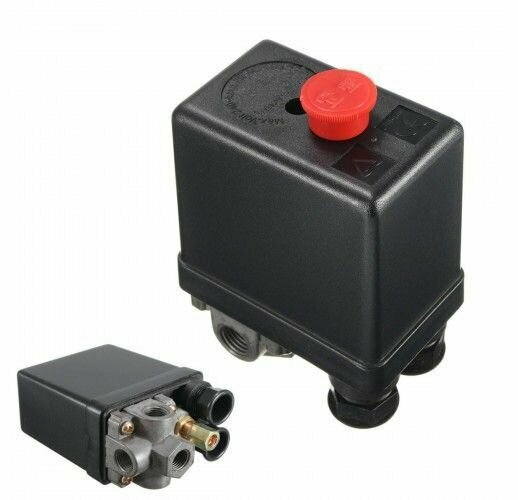 фото Реле (прессостат) давления для компрессора 220В