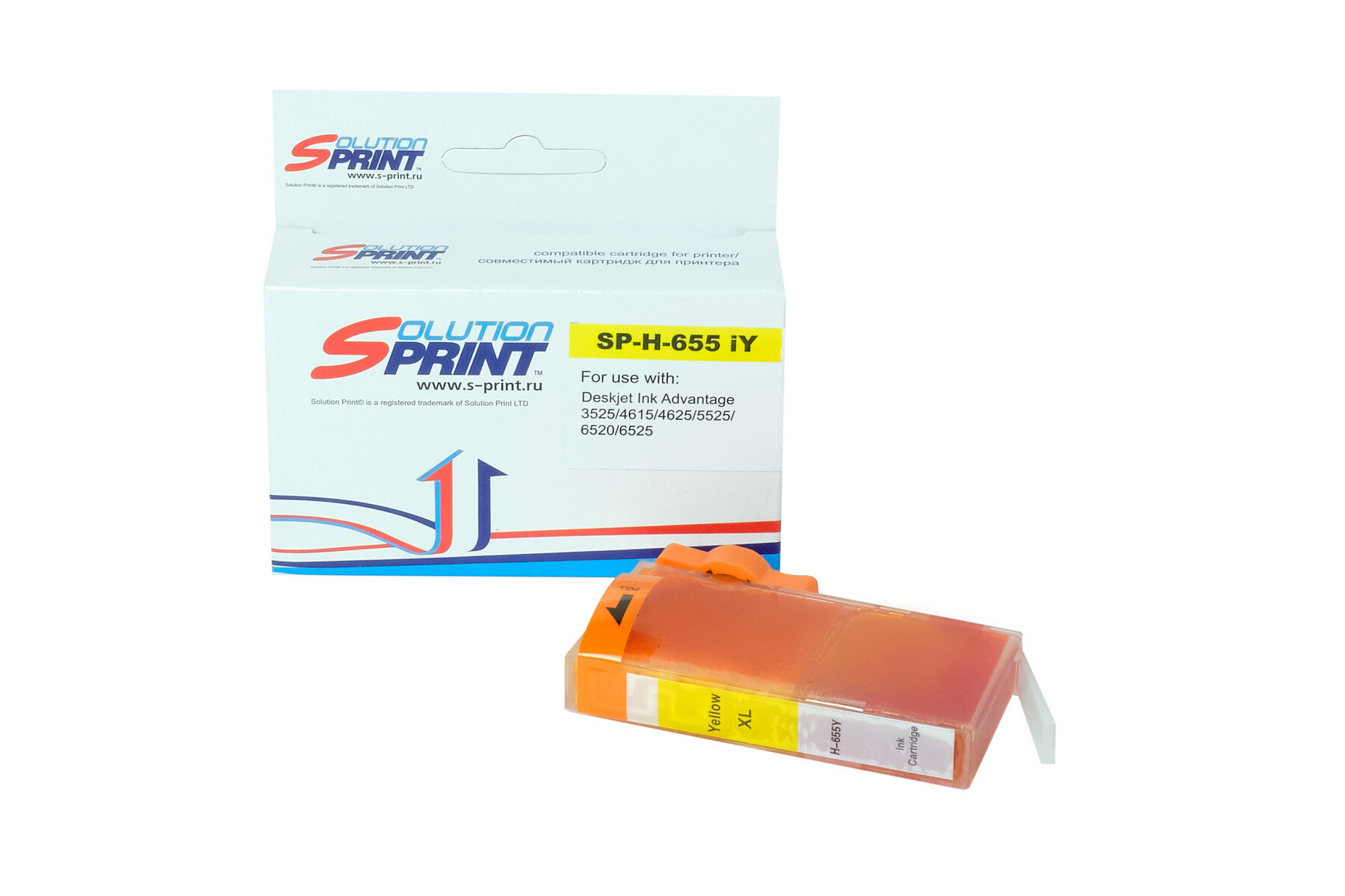 Комплект картриджей Sprint SP-H-655 iBk CZ109AE/ 655 iC CZ110AE/ 655 iM CZ111AE/ 655 iY CZ112AE для HP совместимый