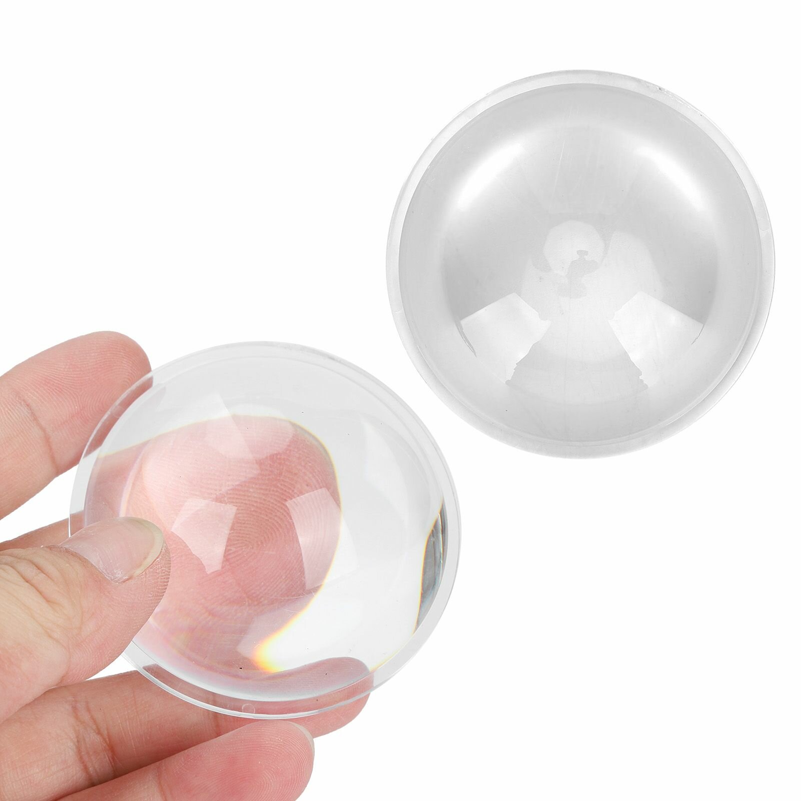 фото Ограничитель для дверей круг. Стоппер силиконовый противоударный 4 шт