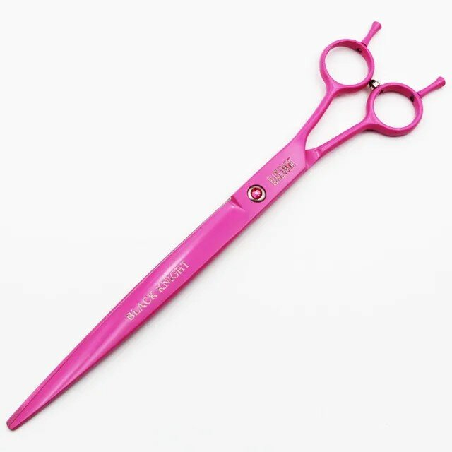Ножницы прямые для стрижки собак VICMOVE 9" 22,5 см розовые - фотография № 4
