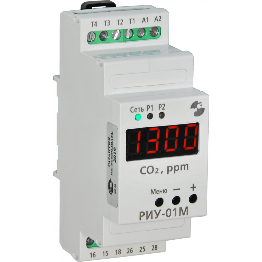 Реле-индикатор углекислого газа Реле и Автоматика РИУ-01М без датчика A8223-34126466