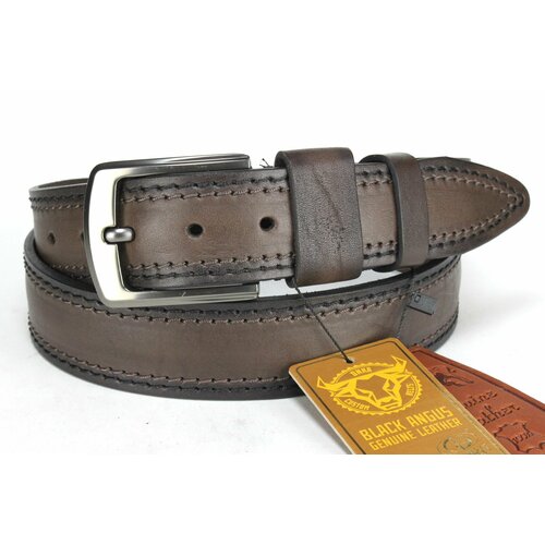 фото Ремень dnka, размер 58, коричневый