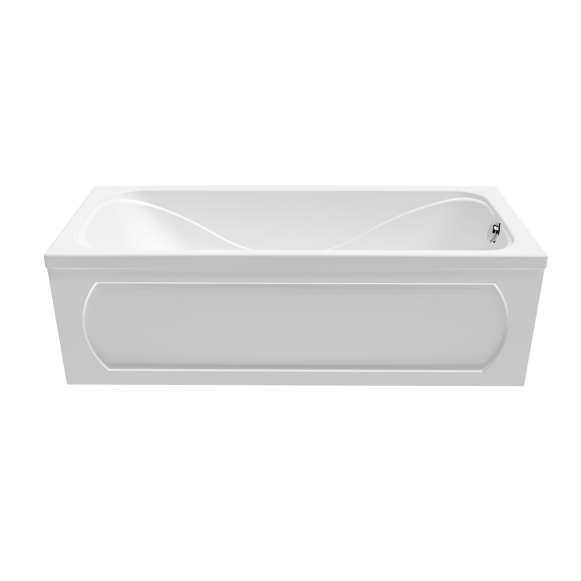 Ванна Triton Стандарт 150х70, (комплектация: ванна, ножки для ванны, экран лицевой, слив-перелив полуавтомат)