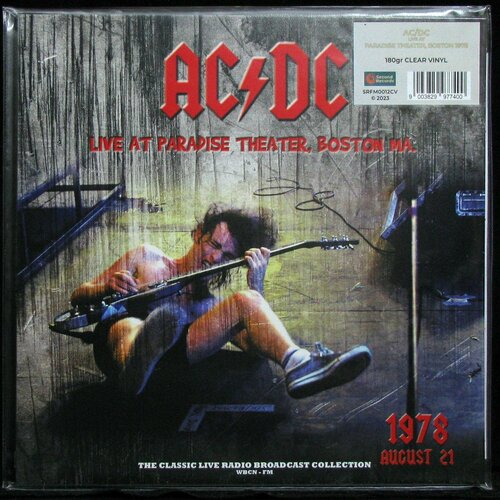 Виниловая пластинка Second AC/DC – Live At Paradise Theater, Boston MA. (1978 August 21) (coloured vinyl) columbia ac dc live at river plate coloured vinyl 3lp