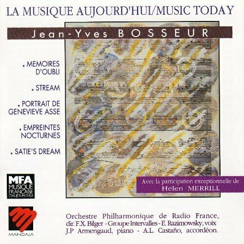 AUDIO CD Jean-Yves Bosseur: Musique francaise au jour d'hui. 1 CD