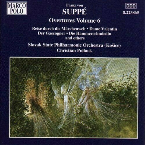 AUDIO CD SUPPE: Overtures, Vol. 6. 1 CD v a popular overtures suppe rossini mozart glinka nikolai castle cd uk компакт диск 1шт