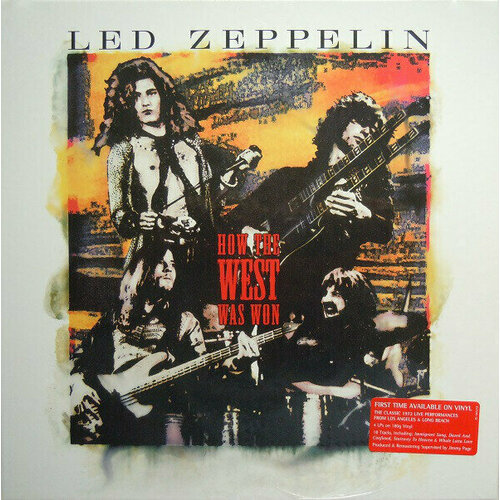 Виниловая пластинка Led Zeppelin - How The West Was Won (4LP). 4 LP