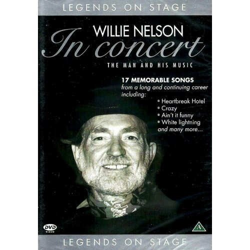 DVD Willie Nelson in concert The man and his music. 1 DVD