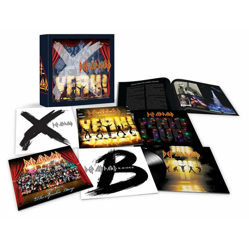 Виниловая пластинка Def Leppard - The Vinyl Boxset: Volume Three. 9LP def leppard def leppard the vinyl boxset volume three box set 9 lp 180 gr