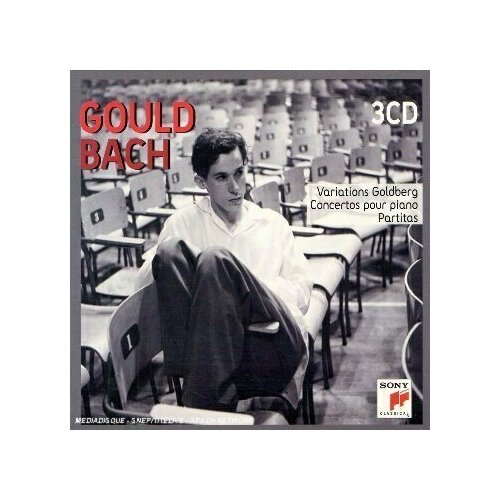 AUDIO CD Gould / Bach (Box) - Gould, Glenn glenn gould s first recording of grieg a gould glenn