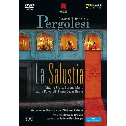 DVD Giovanni Battista Pergolesi (1710-1736) - La Salustia (2 DVD) audio cd pergolesi la serva padrona by giovanni battista pergolesi 1 cd
