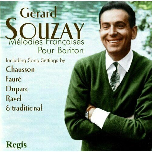 AUDIO CD Vocal Recital: Souzay, Gerard - DUPARC, H. / CHAUSSON, E. / RAVEL, M. / DEBUSSY, C. / FAURE, G. (1950-1954). 1 CD