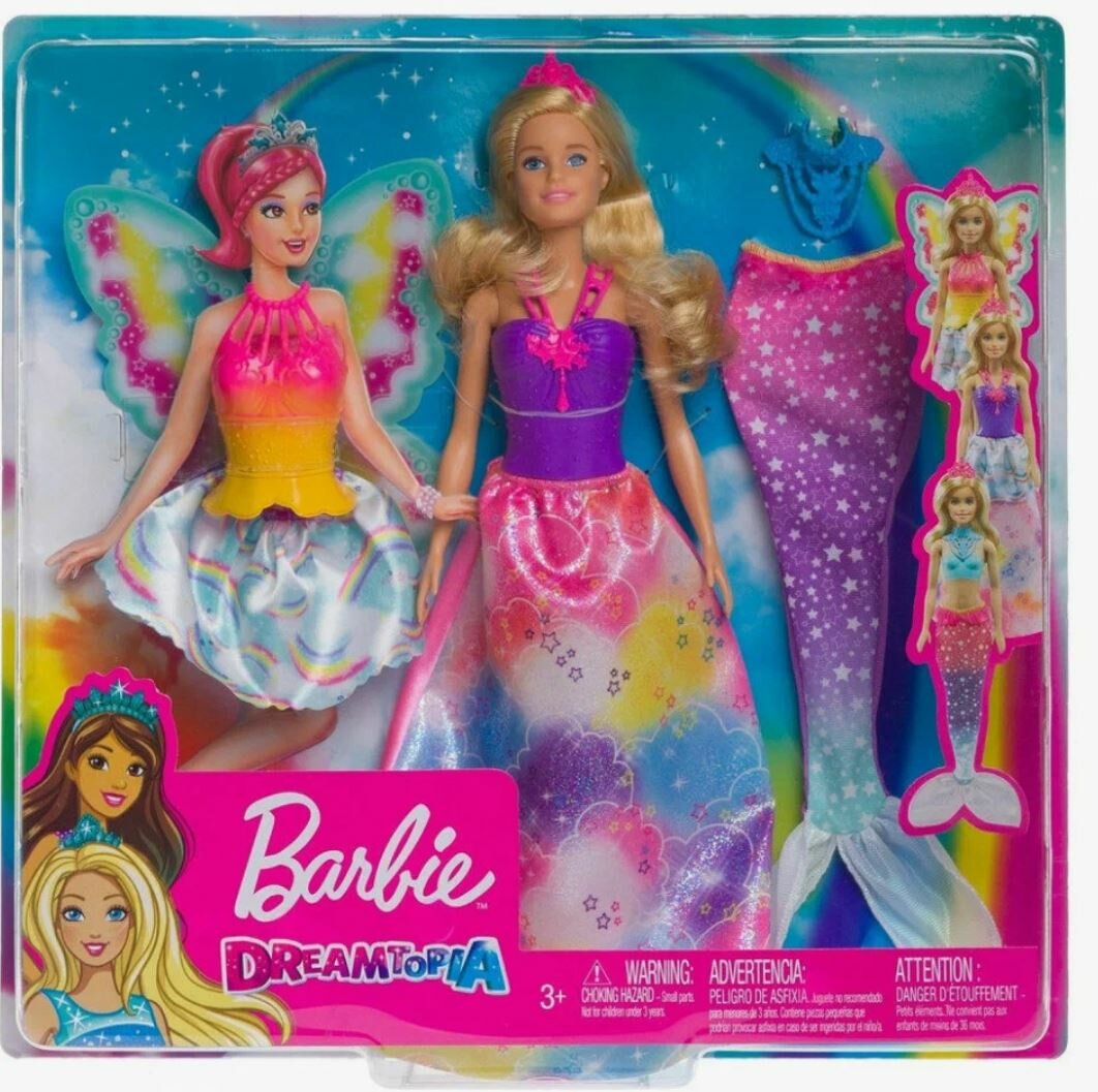 Кукла Barbie Волшебное перевоплощение, 29 см, FJD08