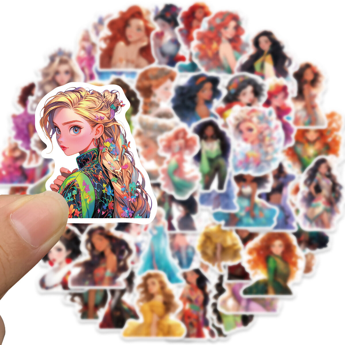 Наклейки, стикеры Принцессы Disney/ на телефон, планшет, гаджет. Voropaeva11