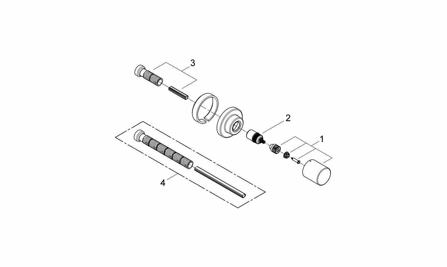 Смеситель для ванны Grohe - фото №11