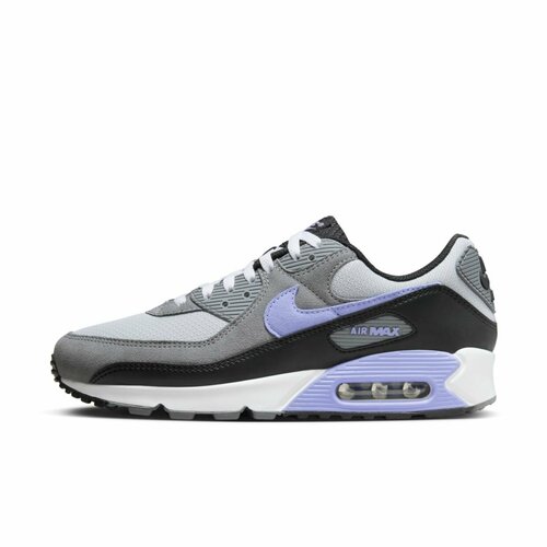 Кроссовки NIKE Air Max 90, размер 8.5 US, серый, фиолетовый