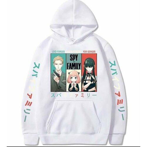 фото Толстовка, размер l, белый нет бренда