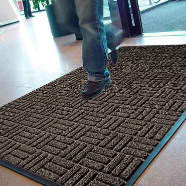 фото Грязезащитный ворсовой ковер Премиум — класса «Guzzler», коричневый, 1200х1800х10мм