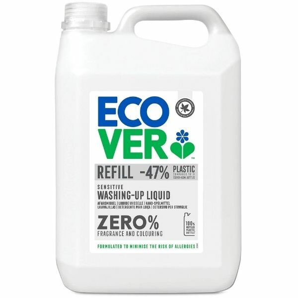 Жидкость для мытья посуды Ecover Zero 5л