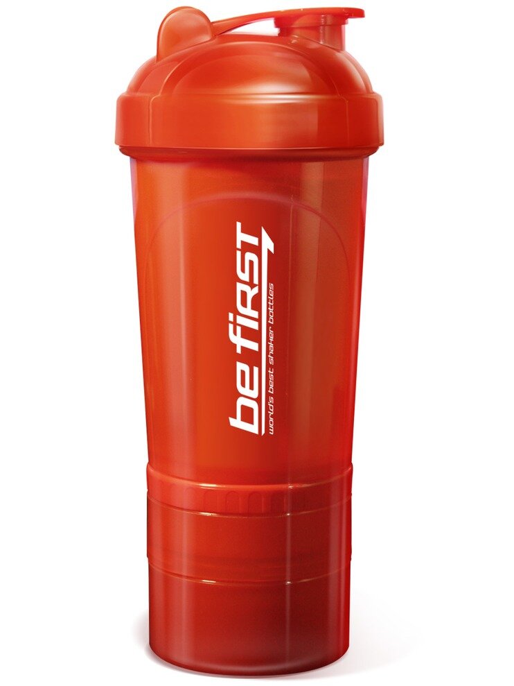 Шейкер 600 мл Be First Shaker 3in1 TS1352 (500ml) 500 мл, Красный