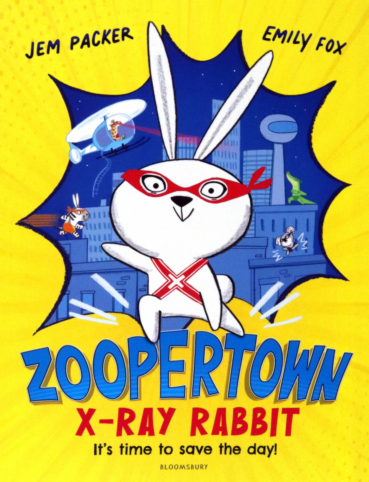 ZooperTown. X-Ray Rabbit / Книга на Английском - фото №1