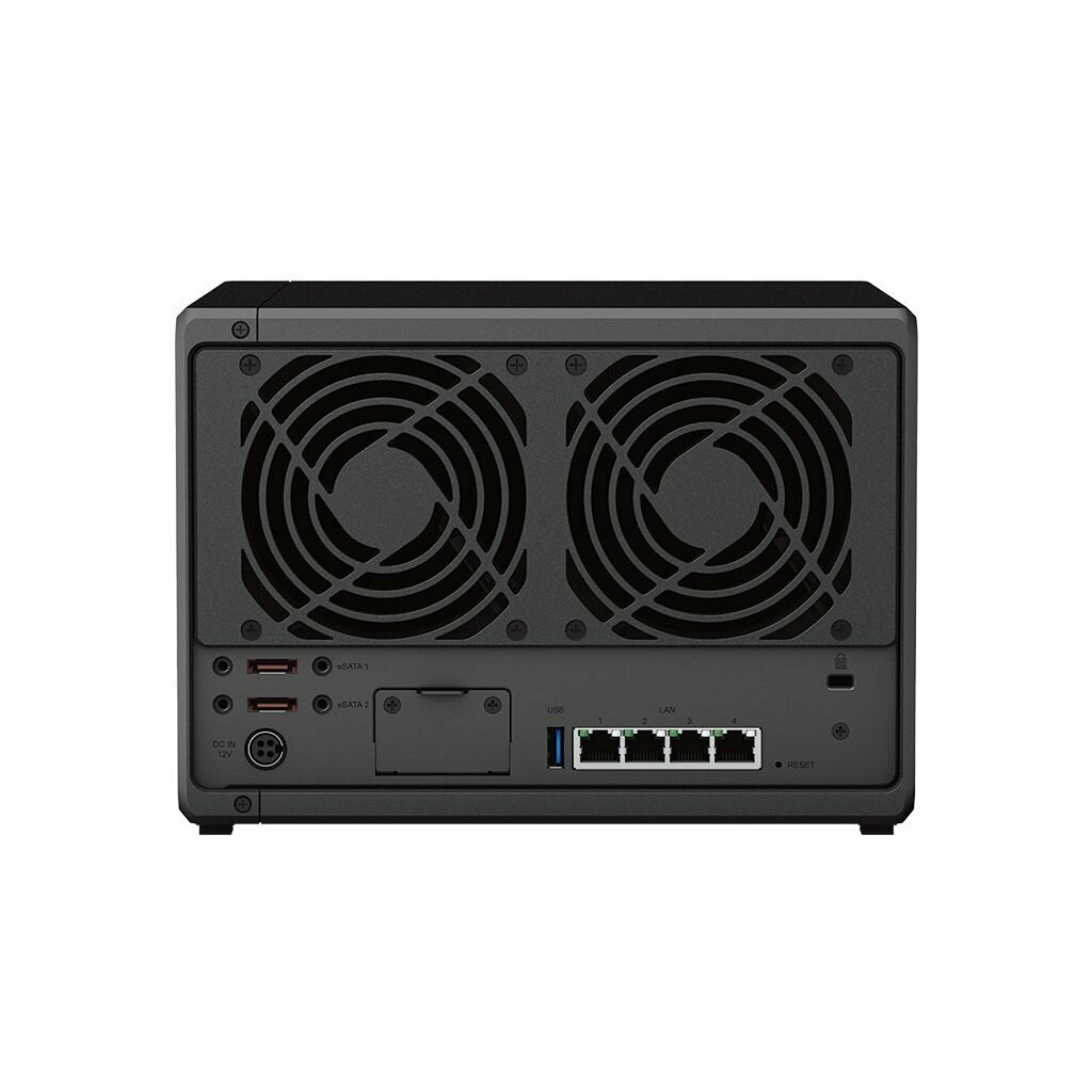 Сетевой накопитель Synology 5x3.5”/2.5" SATA, 2xNVMe, 2xUSB3.2Gen1, 2xeSATA, 4xUTP Gigabit, без HDD - фото №13