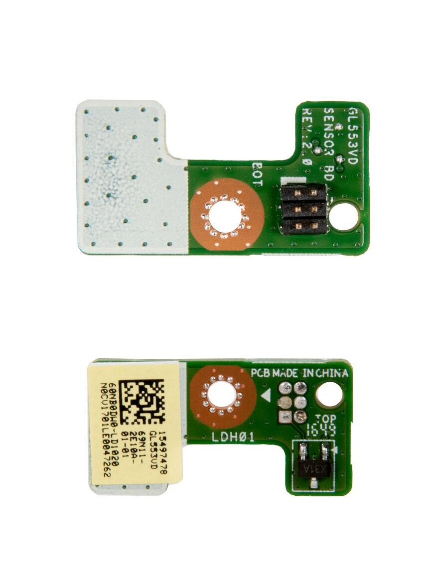 90NB0DW0-R10010 Дополнительная плата LID Board для ноутбука GL553VD