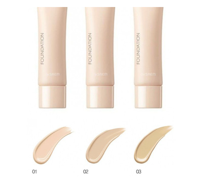 Тональная основа The Saem Saemmul Airy Cotton Foundation 01 Light Beige 30мл - фото №15