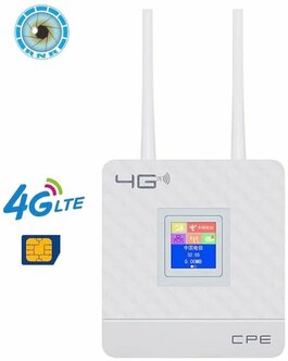 Характеристики модели Wi-Fi-роутер с поддержкой сим-карт 4G, LTE, CPE ...